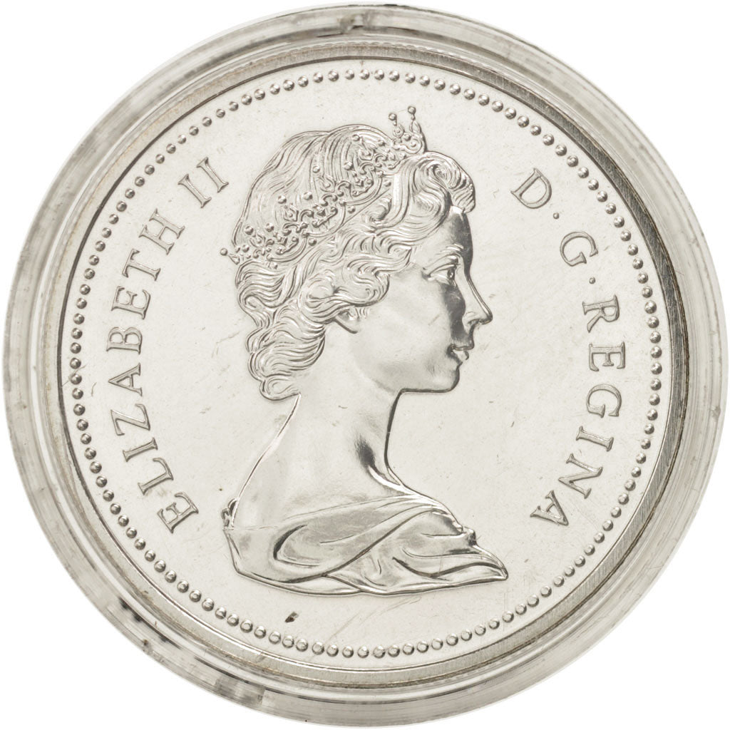 Coin, Canada, Elizabeth II, Dollar, 1975, Royal Canadian Mint, Ottawa
