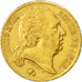 Monnaie, France, Louis XVIII, 20 Francs, 1824, Paris, TTB+, Or, Gadoury 1028