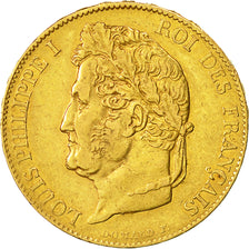 Munten, Frankrijk, Louis-Philippe, 20 Francs, 1838, Paris, ZF, Goud, KM:750.1