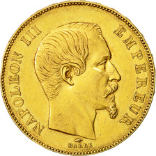 Coin, France, Napoleon III, 50 Francs, 1857, Paris, EF(40-45), KM 785.1