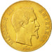 Coin, France, Napoleon III, 100 Francs, 1858, Paris, AU(50-53), KM 786.1