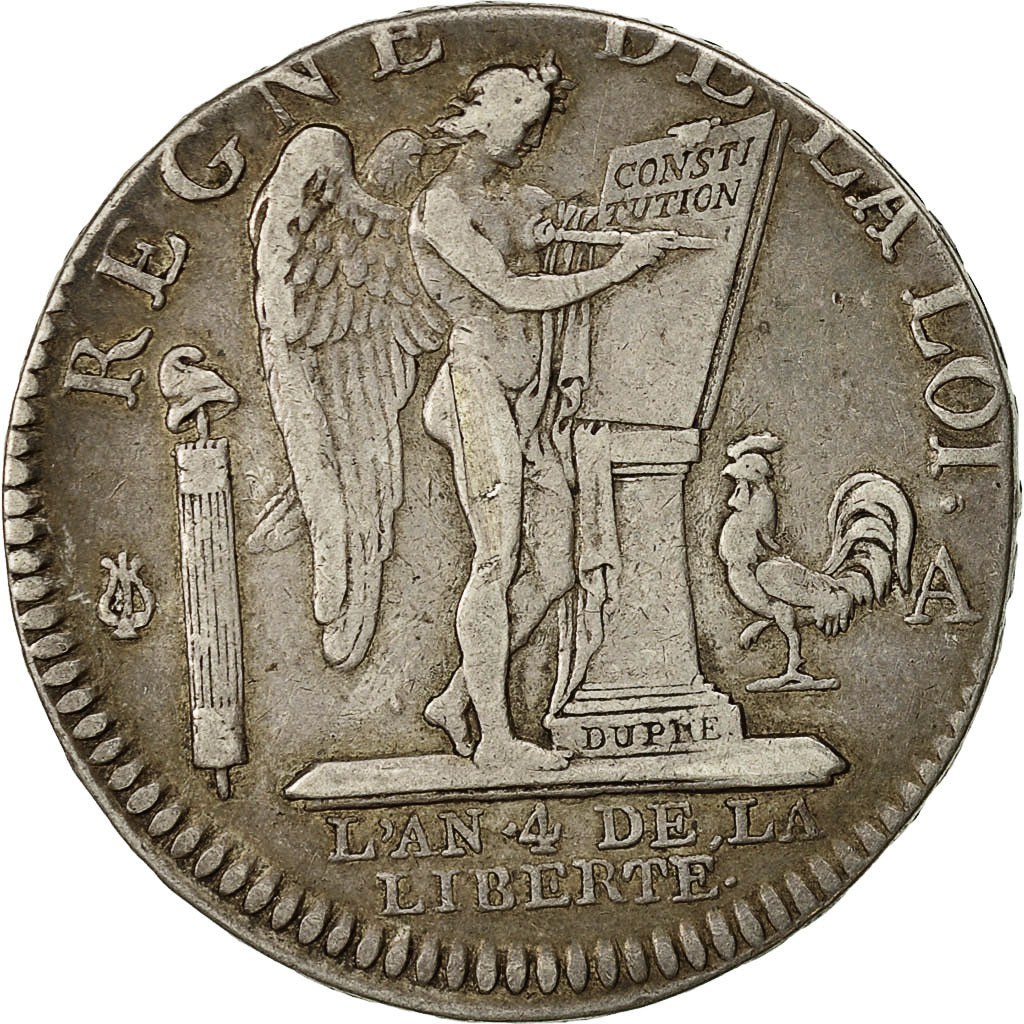Coin, France, ½ écu de 3 livres françois, 3 Livres, 1792, Paris, KM 613.1