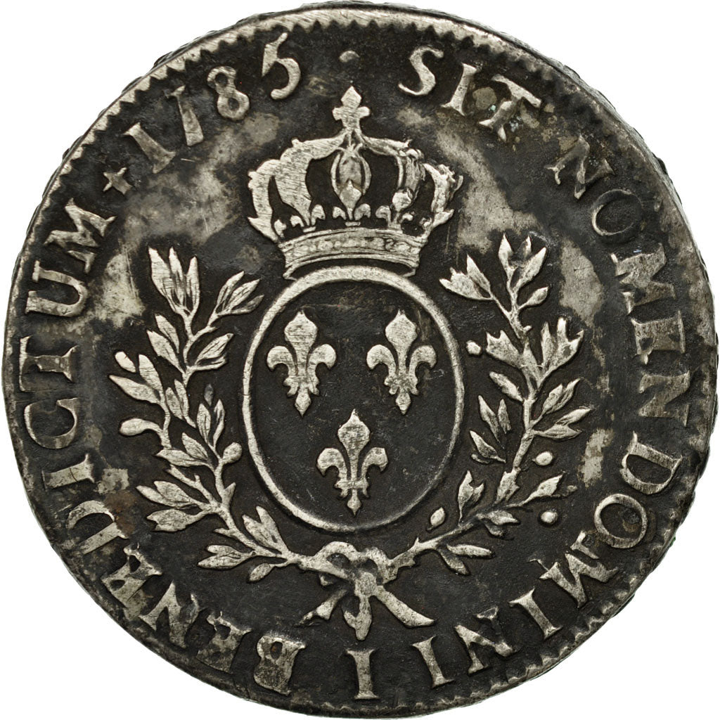 Moneda, Francia, Louis XVI, Écu aux branches d'olivier, 1785, Limoges, KM 564.7