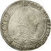 Monnaie, France, Henri III, Demi Franc, 1590, Saint-Lizier, La Ligue, TTB