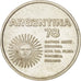 Argentina, 1000 Pesos, 1977, SPL, Argento, KM:78