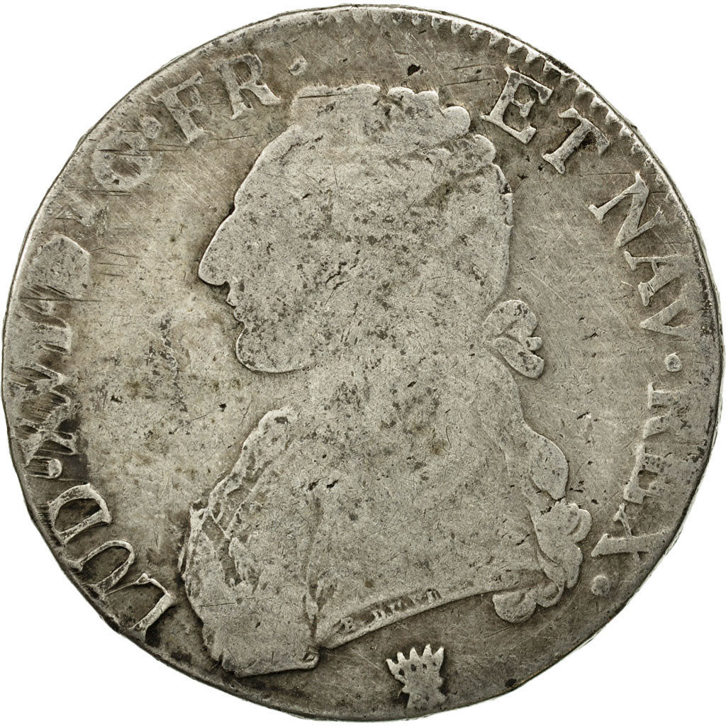 Münze, Frankreich, Louis XVI, Écu aux branches d'olivier, 1779, Limoges,KM 564.7