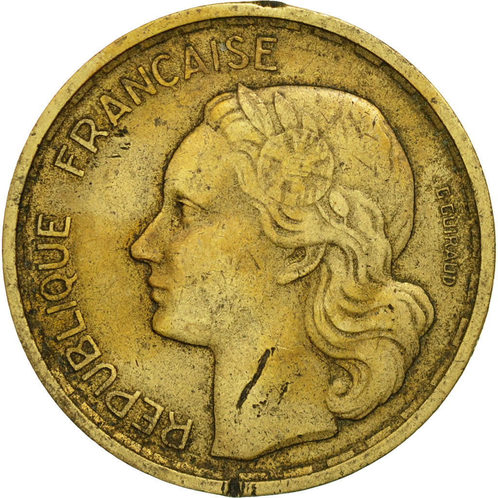 Monnaie, France, Guiraud, 20 Francs, 1950, Beaumont - Le Roger, TB