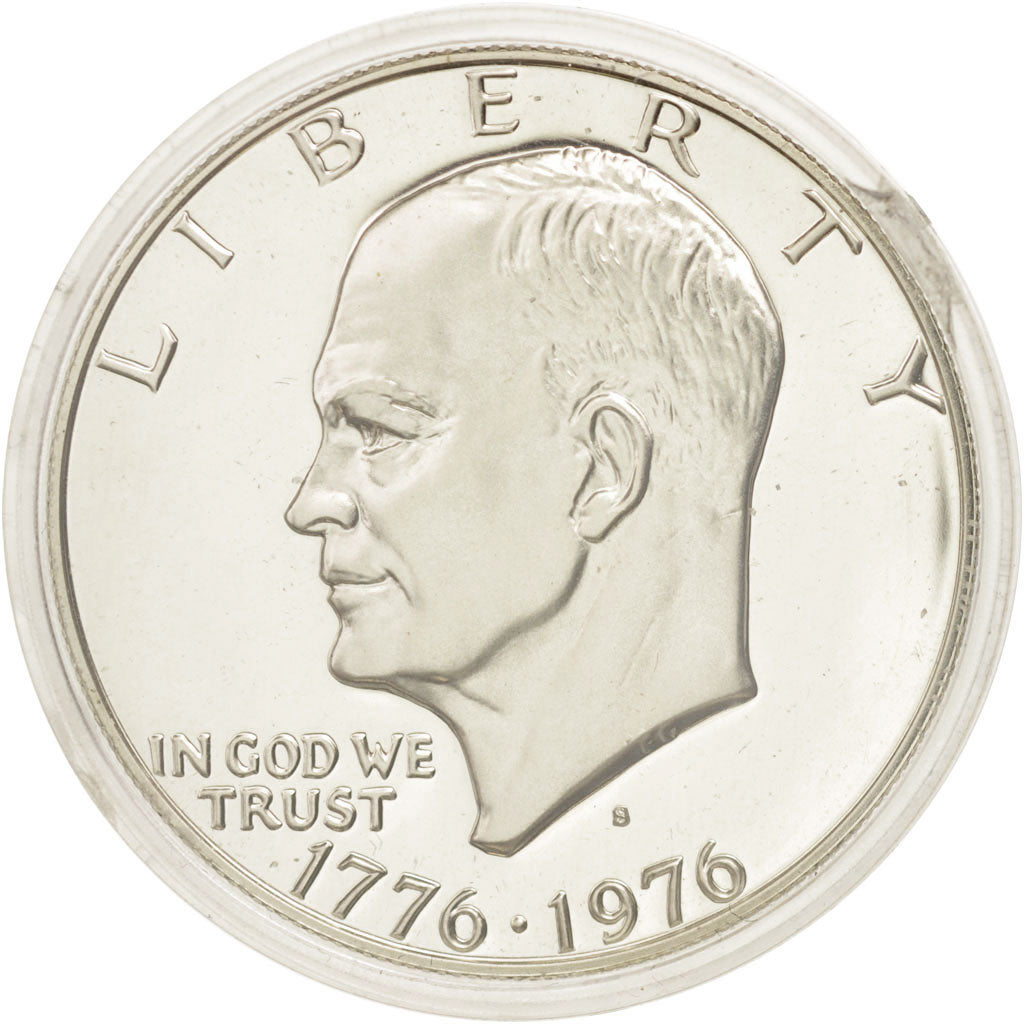Vereinigte Staaten, Eisenhower Dollar, 1976, San Francisco, Silver, KM:206a