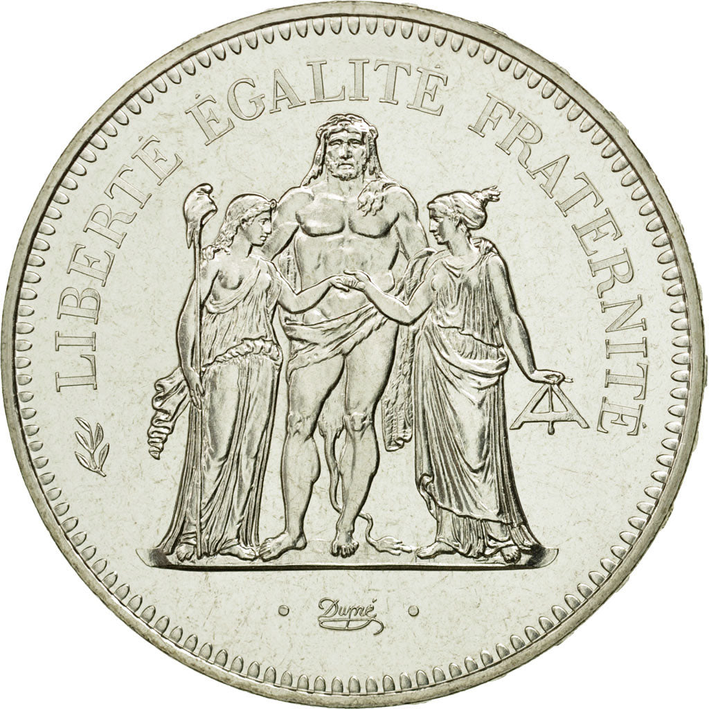 Monnaie, France, Hercule, 50 Francs, 1980, Paris, SUP+, Argent, Gadoury:882
