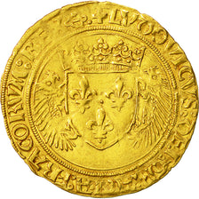 Monnaie, France, Louis XII, Ecu d'or aux Porcs-Epics, Bayonne, TTB+, Or