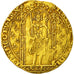 Monnaie, France, Charles V, Franc à pied, TTB, Or, Duplessy:360C