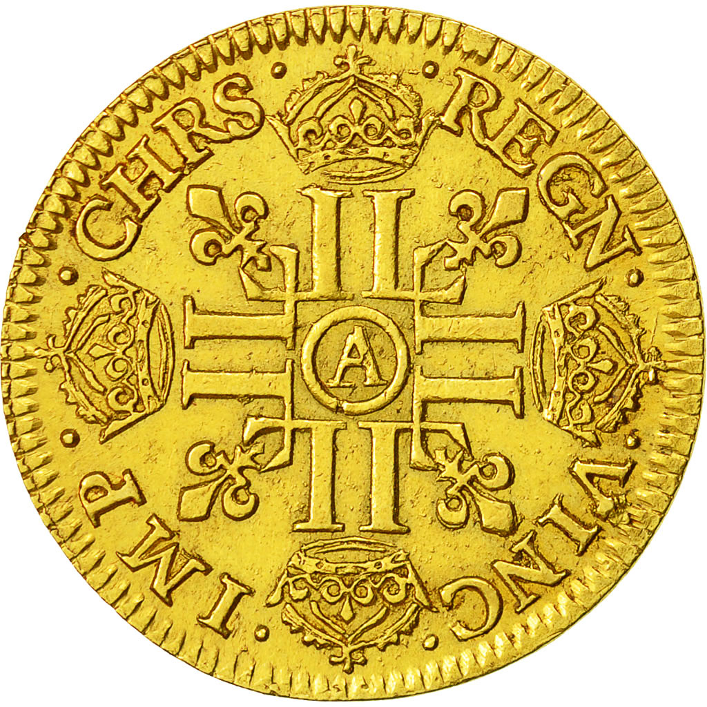 Münze, Frankreich, Louis XIII, Louis d'Or, 1642, Paris, SS+, Gold, KM:136.1