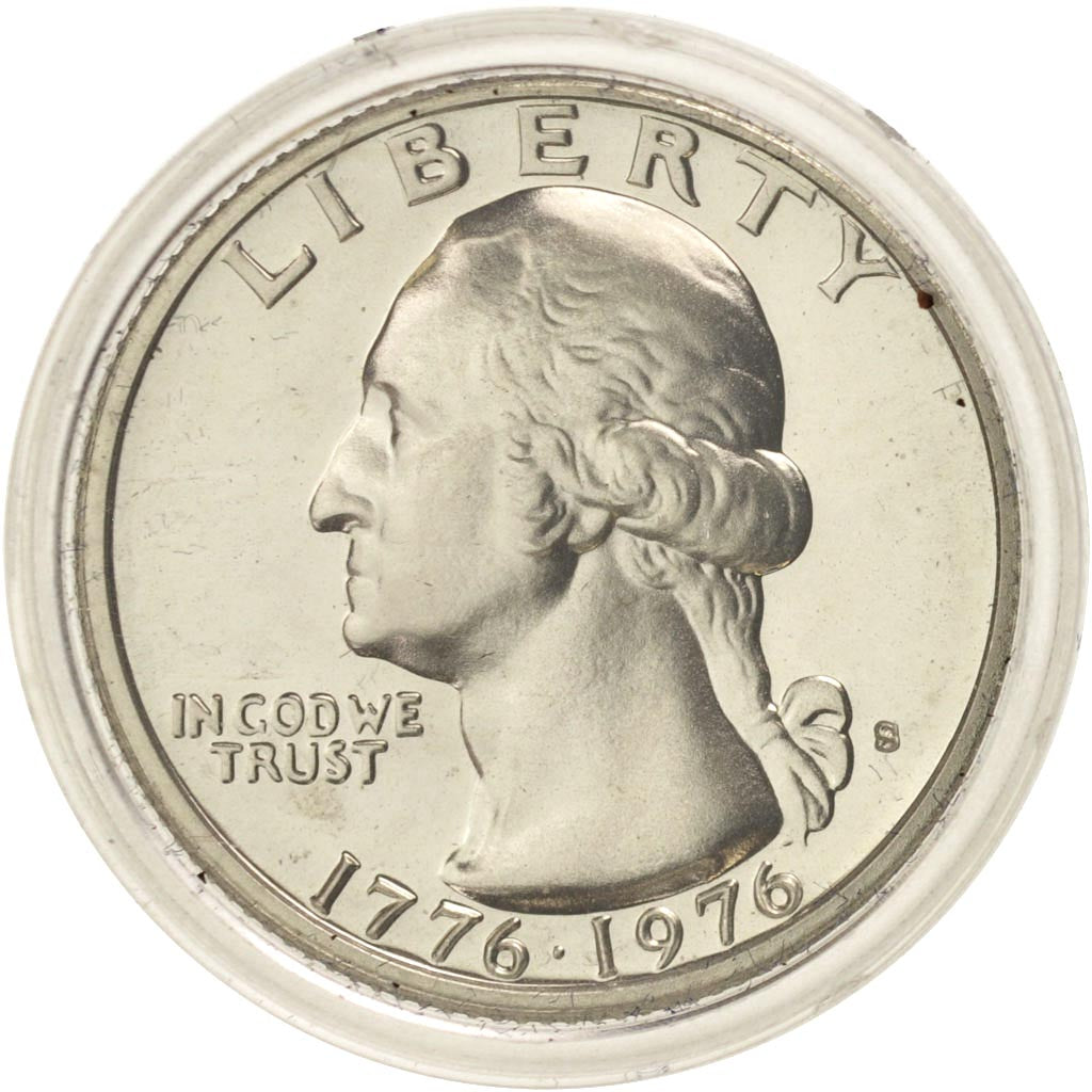 United States, Washington Quarter, 1976, San Francisco, Silver, KM:204a