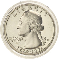 United States, Washington Quarter, 1976, San Francisco, Silver, KM:204a
