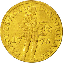 Moneda, Países Bajos, HOLLAND, Ducat, 1776, MBC+, Oro, KM:12.3