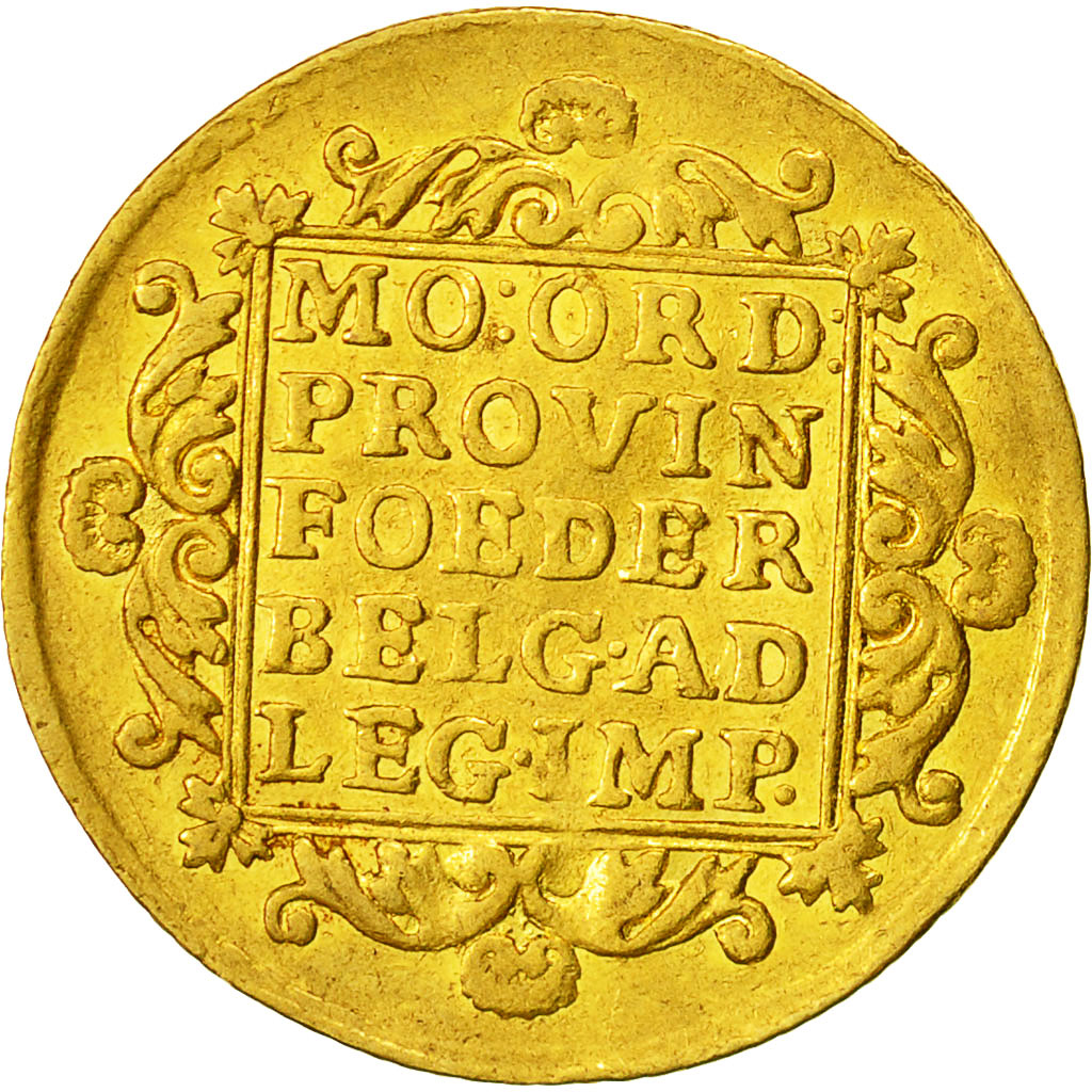 Coin, Netherlands, HOLLAND, Ducat, 1776, AU(50-53), Gold, KM:12.3