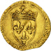 Moneta, Francia, François Ier, Ecu d'or, Bordeaux, 5th type, MB, Oro, Dy775