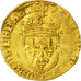 Münze, Frankreich, François Ier, Ecu d'or, Bayonne, 5th type, S+, Gold, Dy 775