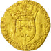 Münze, Frankreich, François Ier, Ecu d'or, Toulouse, 5th type, S+, Gold,Dy775