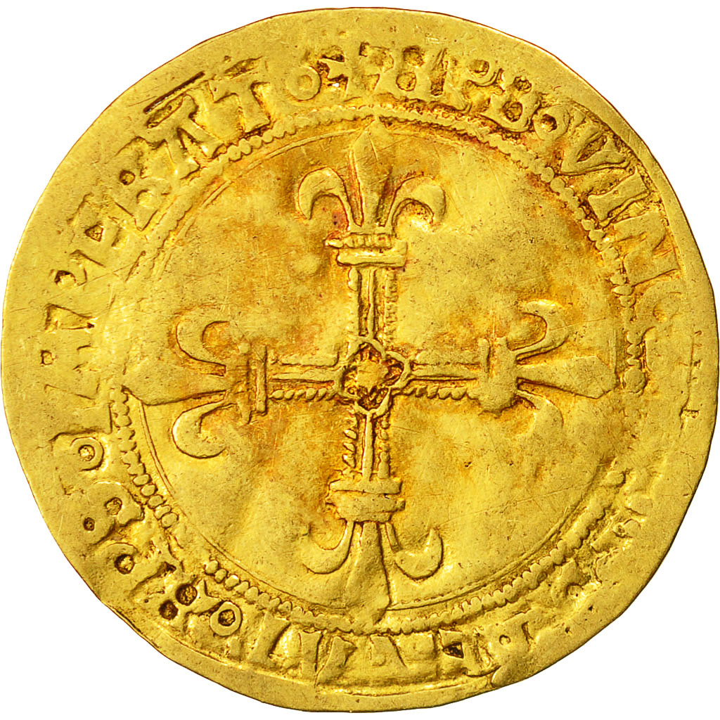 Monnaie, France, Ecu d'or, Romans, TB, Or, Duplessy:782