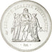 Coin, France, Hercule, 50 Francs, 1977, Paris, MS(65-70), Silver, KM:941.1