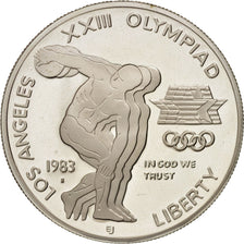 United States, Dollar, 1983, San Francisco, Silver, Proof, KM:209