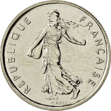 Coin, France, Semeuse, 5 Francs, 1992, Paris, Frappe médaille, MS(65-70)
