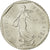 Moneta, Francia, Semeuse, 2 Francs, 1980, FDC, Nichel, KM:942.1, Gadoury:547