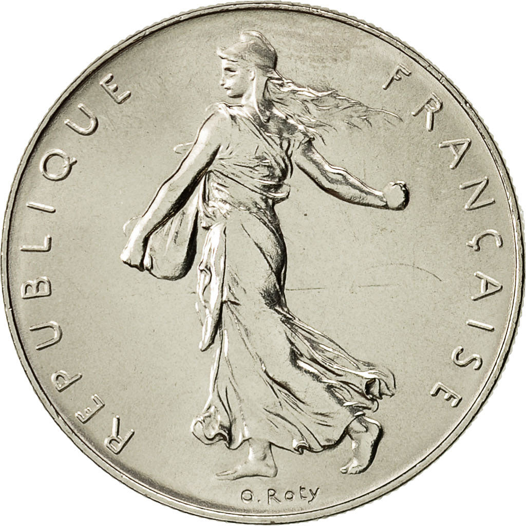 Monnaie, France, Semeuse, Franc, 1976, Paris, FDC, Nickel, Gadoury:474, KM:925.1