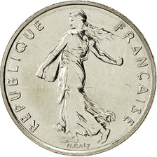 Coin, France, Semeuse, 1/2 Franc, 1992, Paris, Frappe médaille, MS(65-70)