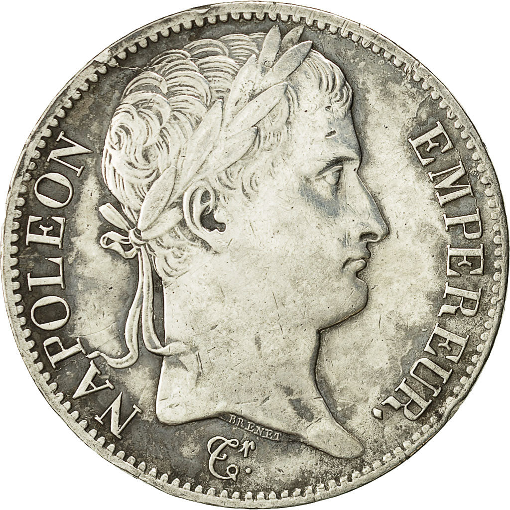 Munten, Frankrijk, Napoléon I, 5 Francs, 1811, Paris, FR+, Zilver, KM:694.1