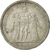 Monnaie, France, Hercule, 5 Francs, 1871, Paris, Trident, TB+, Gadoury 744