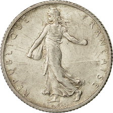 Coin, France, Semeuse, Franc, 1898, Paris, AU(55-58), Silver, KM:844.1