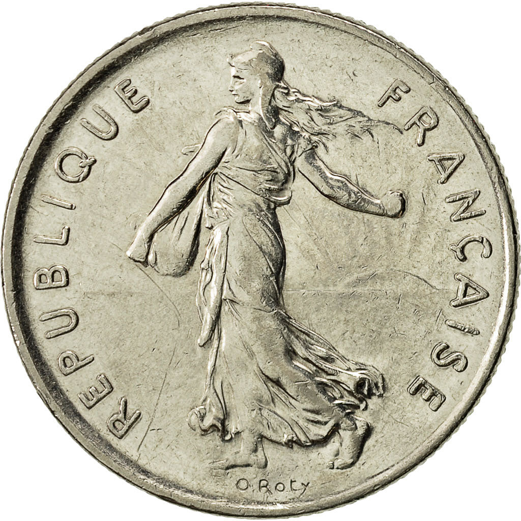 Coin, France, Semeuse, 5 Francs, 1994, Paris, AU(50-53), KM 926a.1