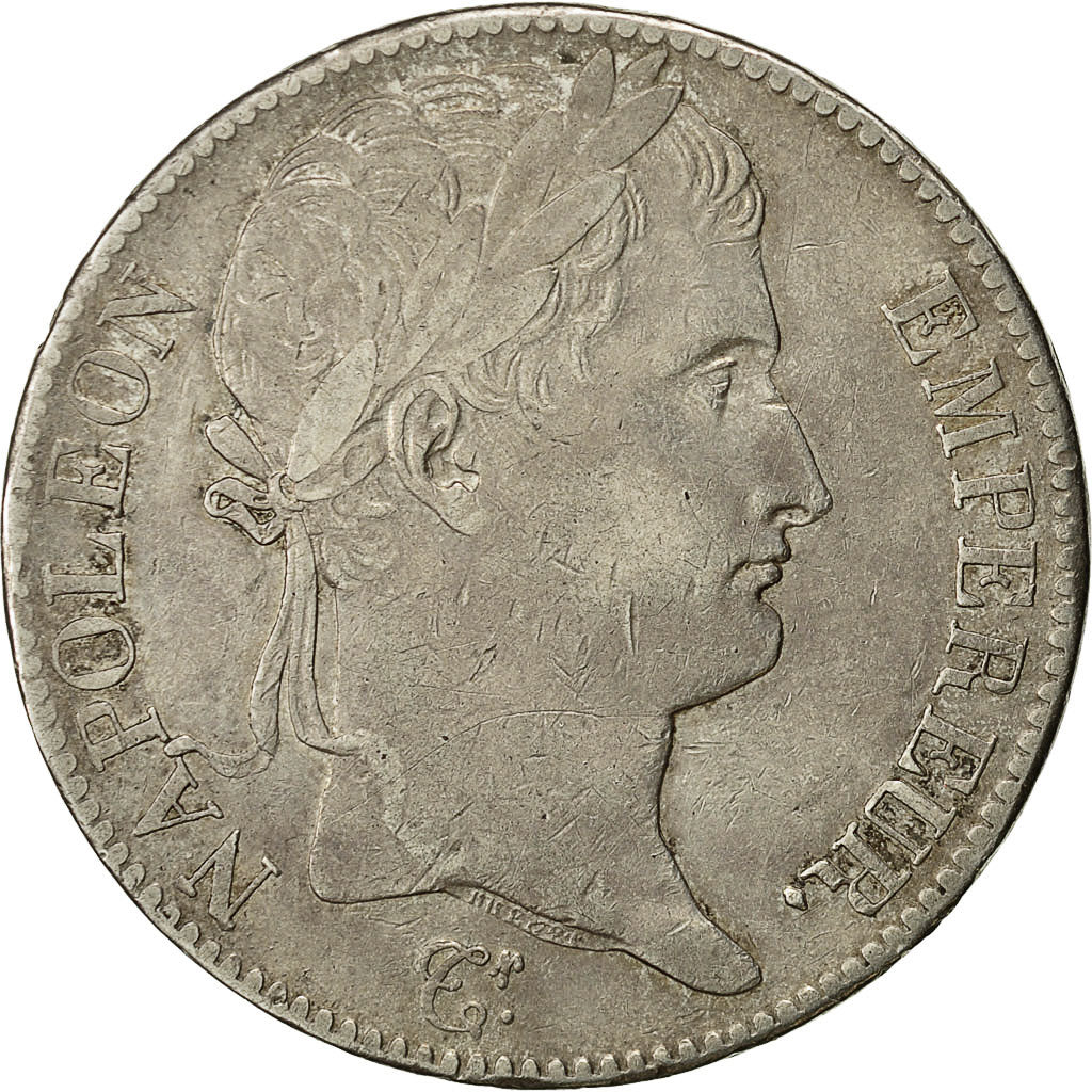 Coin, France, Napoléon I, 5 Francs, 1815, Paris, EF(40-45), Silver, KM:704.1