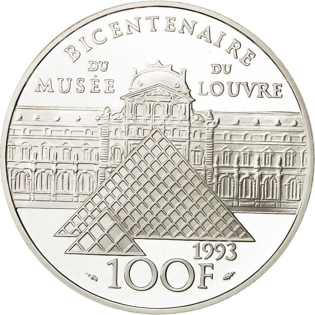 Coin, France, 100 Francs, 1993, MS(63), Silver, KM:1017, Gadoury:C45