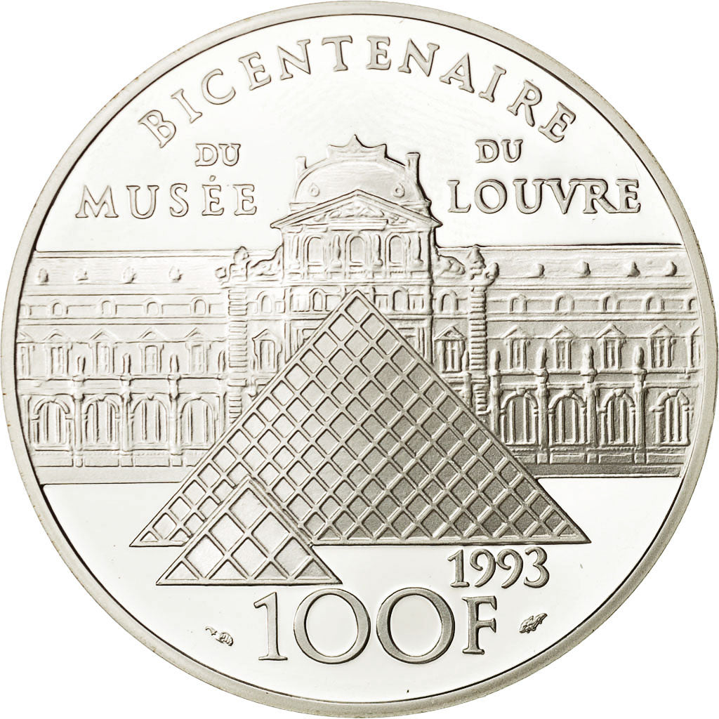 Coin, France, 100 Francs, 1993, MS(63), Silver, KM:1022, Gadoury:C53