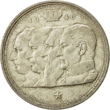 Coin, Belgium, 100 Francs, 100 Frank, 1948, AU(55-58), Silver, KM:139.1