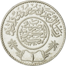 Coin, Saudi Arabia, UNITED KINGDOMS, Riyal, 1950, EF(40-45), Silver, KM:18