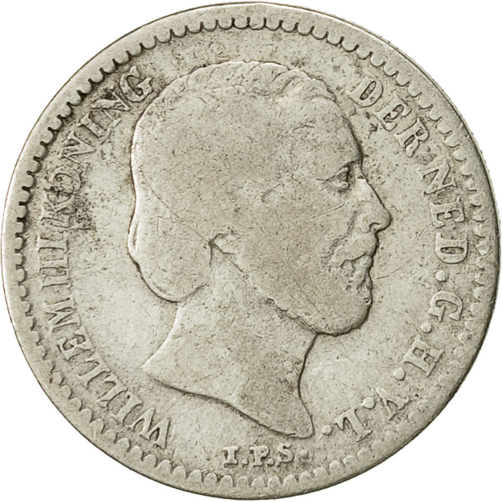 Coin, Netherlands, William III, 10 Cents, 1890, VF(20-25), Silver, KM:80
