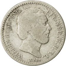 Münze, Niederlande, William III, 10 Cents, 1890, S, Silber, KM:80