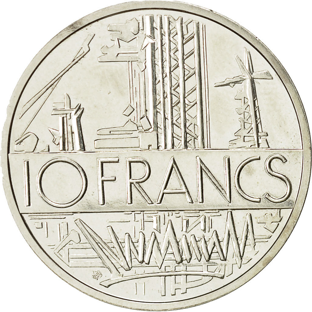 Münze, Frankreich, 10 Francs, 1980, Piéfort, UNZ, Silber, KM:P507