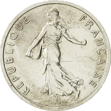 Munten, Frankrijk, 1/2 Franc, 1977, Piéfort, UNC-, Zilver, KM:P579