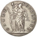 ITALIAN STATES, PIEDMONT REPUBLIC, 5 Francs, Year 10 (1801), KM:4