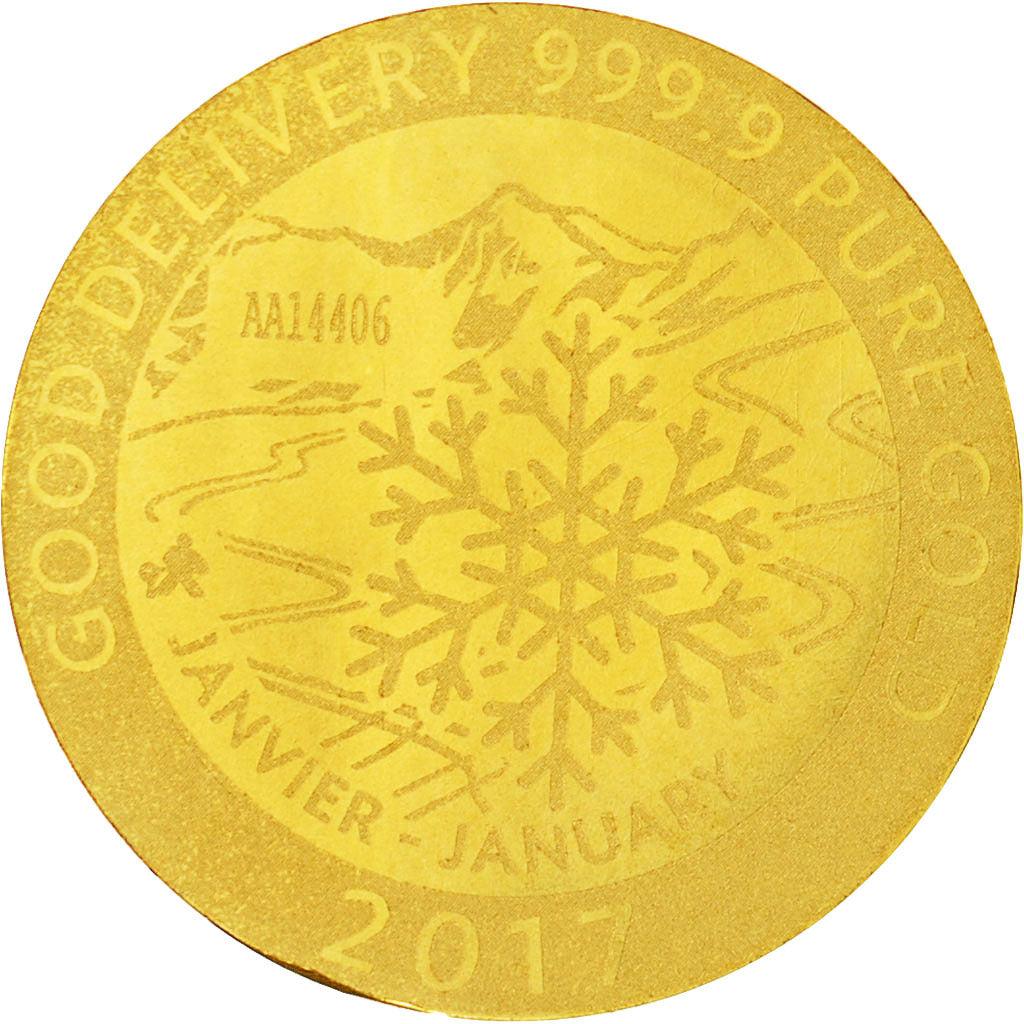 France, 1/10 Oz, Janvier - January - Veramax, 2017, MS(63), Gold