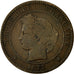 Monnaie, France, Cérès, 10 Centimes, 1877, Paris, B, Bronze, Gadoury:265a