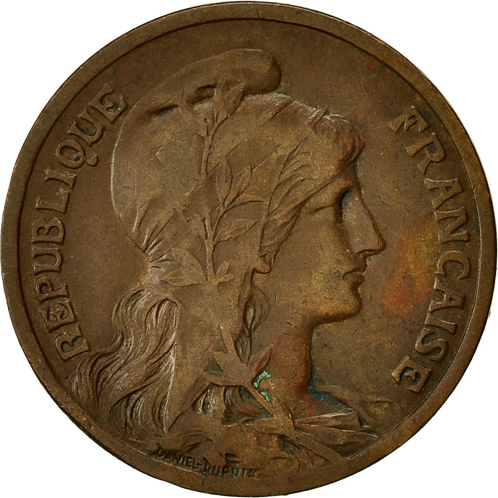 Coin, France, Dupuis, 10 Centimes, 1898, Paris, EF(40-45), Bronze, KM:843