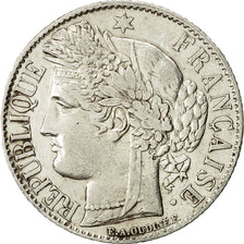 Coin, France, Cérès, Franc, 1887, Paris, EF(40-45), Silver, KM:822.1