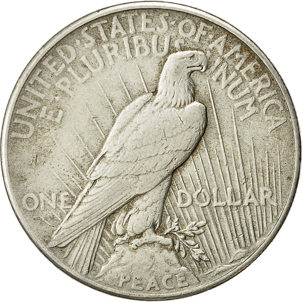 Coin, United States, Peace Dollar, 1925, U.S. Mint, Philadelphia, KM 150