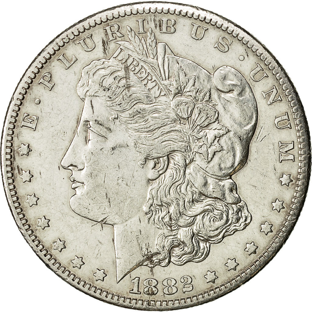 Coin, United States, Morgan Dollar, Dollar, 1882, San Francisco, KM 110